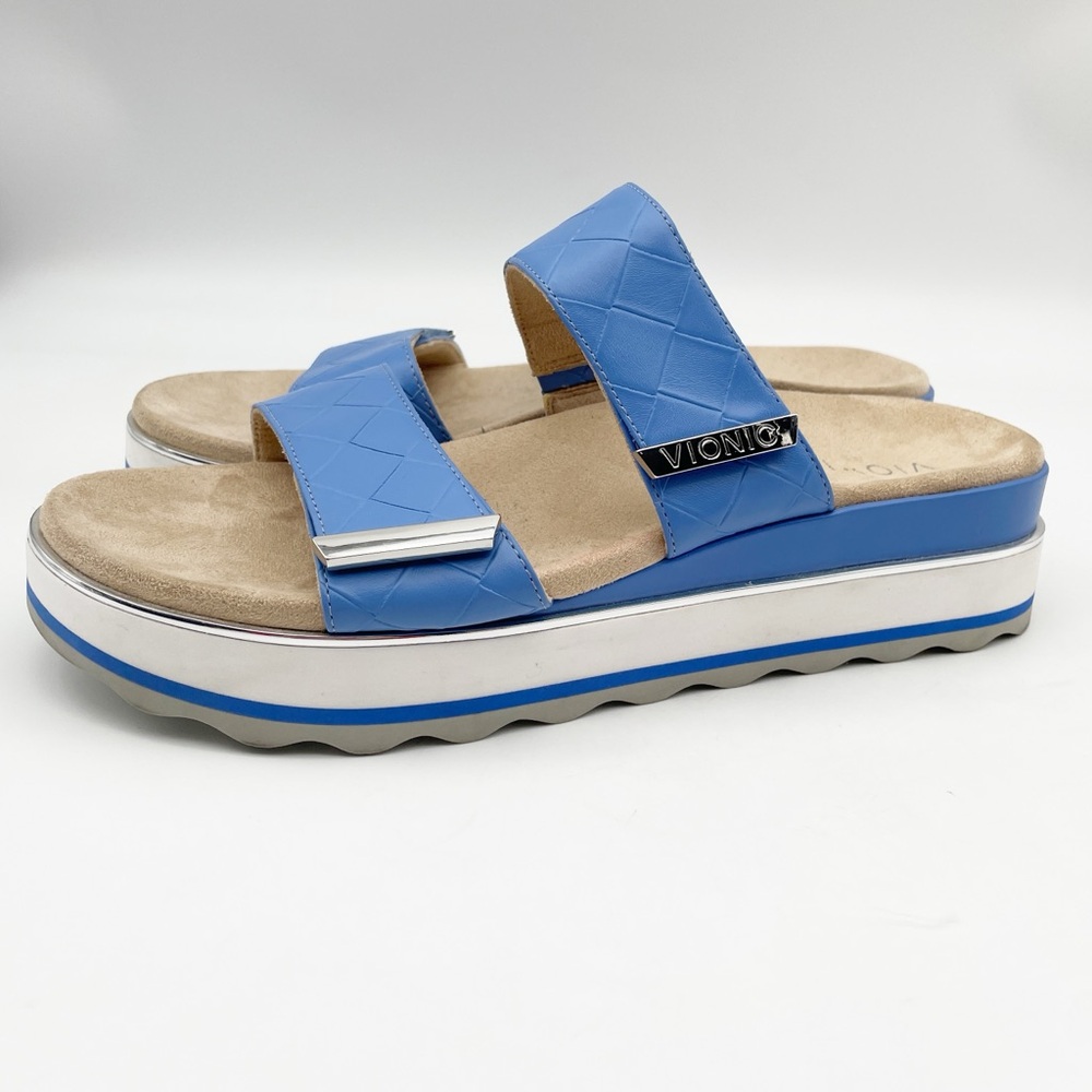 Vionic Womens Brandie Blue Sandals Size 11 Medium (B, M) - Picture 5 of 12